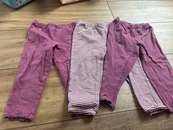 Lot trois legging tex, 18 mois