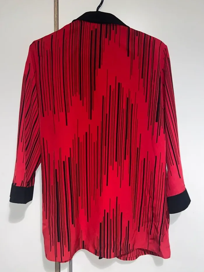 Ensemble top et gilet à motif - photo numéro 4