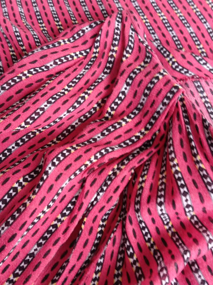 BLOUSE PROMOD Bordeaux/ Brique. - photo numéro 5