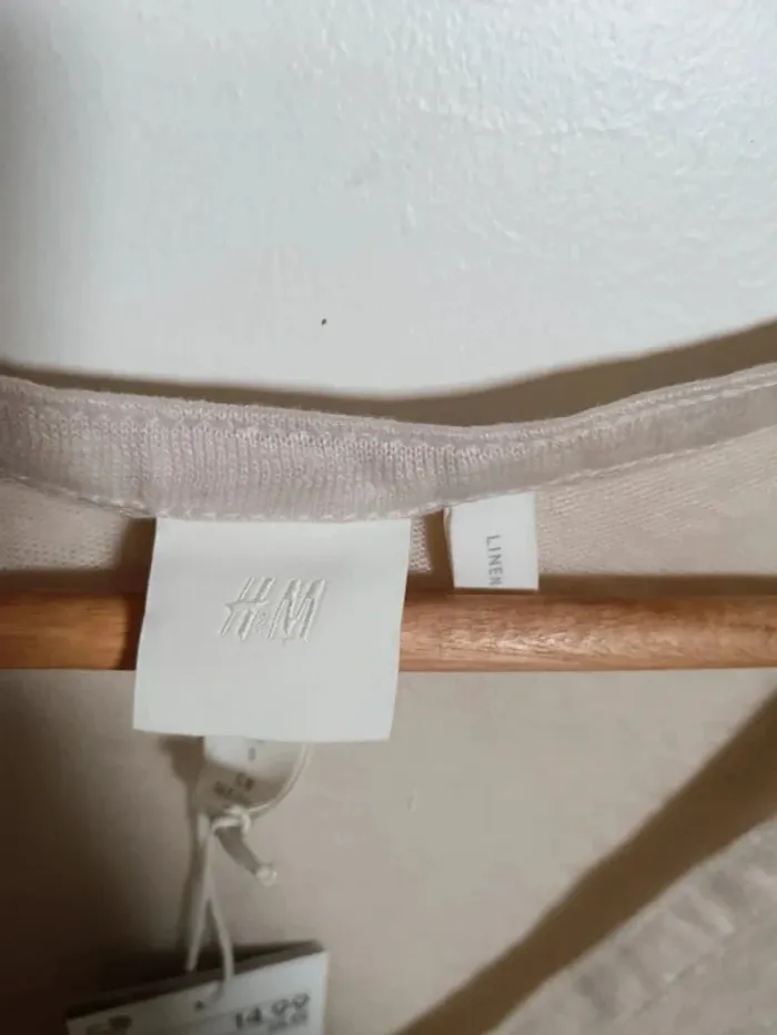 C13 blouse crème H&M S - photo numéro 3