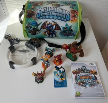 Lot skylanders giants + jeu wii