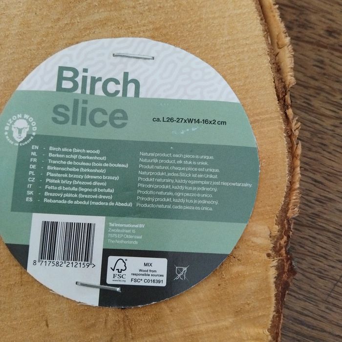 Disque de bois - photo numéro 2