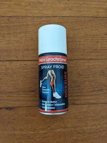 Spray froid Mercurochrome 150ml