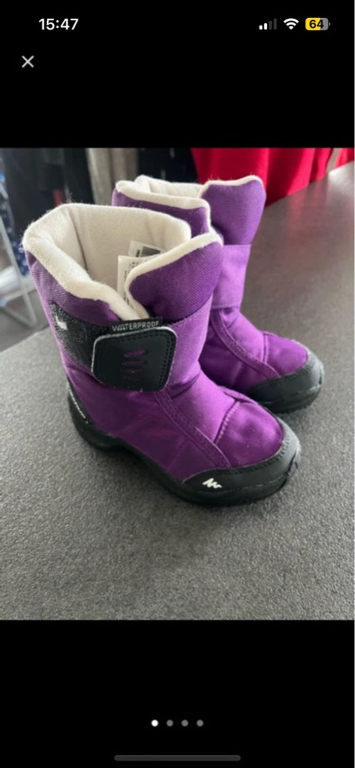 Bottes de neige