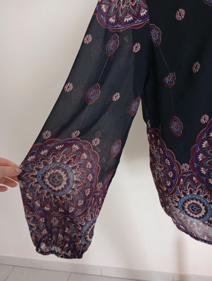 Blouse violette Riu taille 44 - photo numéro 4