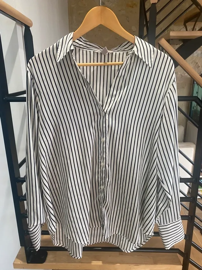 Chemise à rayures
