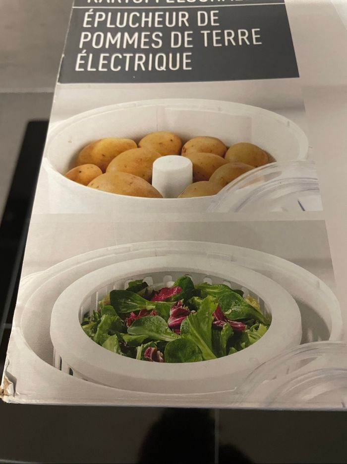 Éplucheur électrique avec essoreuse à à - photo numéro 3