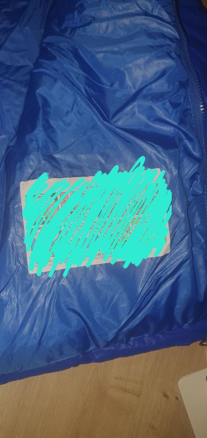 Moncler bleu veste - photo numéro 7