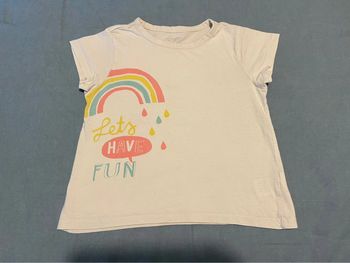 T-shirt blanc Verbaudet - 8 ans / 126 cm