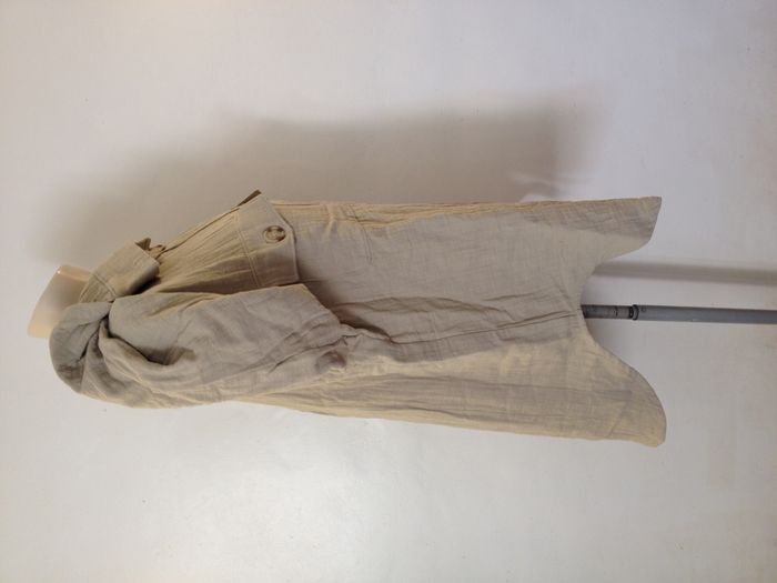 Chemise beige - manches longues - look féminin - photo numéro 2