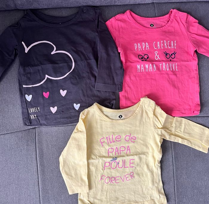 T-shirts ML 3 mois