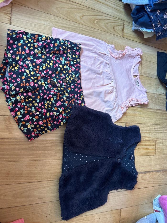 Ensemble fille 12 mois