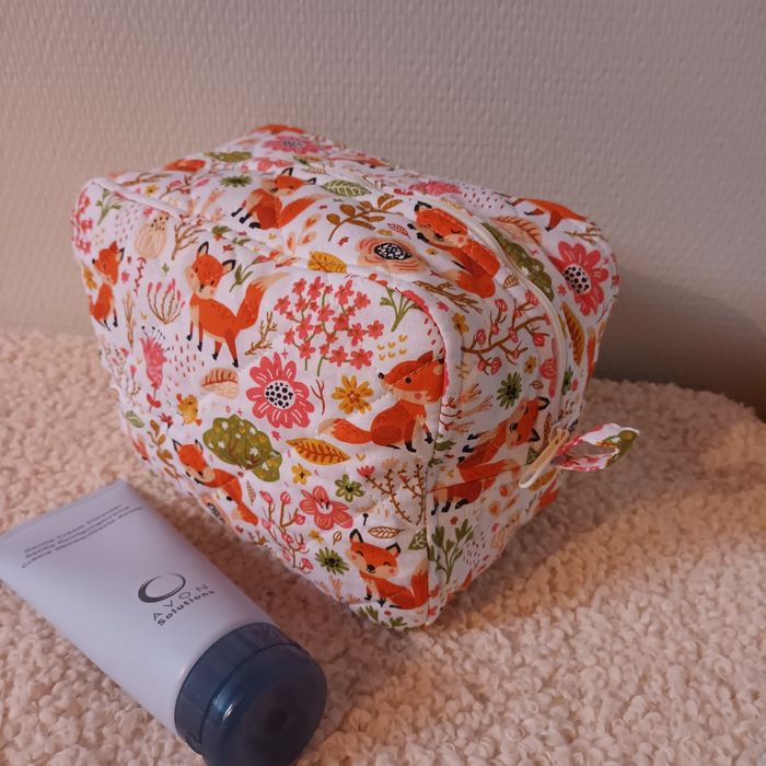 Trousse toilette enfants thème renard 🦊 - photo numéro 2
