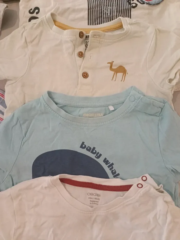 Lot de chemises et tee-shirts - photo numéro 4
