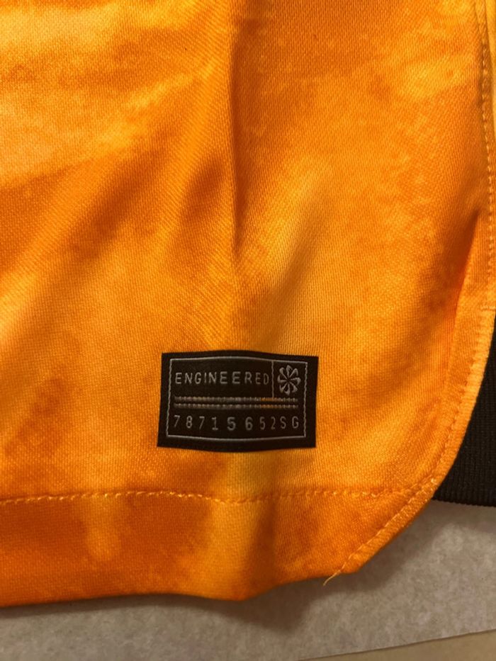 Maillot de foot Nike, équipe Pays-Bas avec chaussettes taille 7/8 ans authentique neuf - photo numéro 6