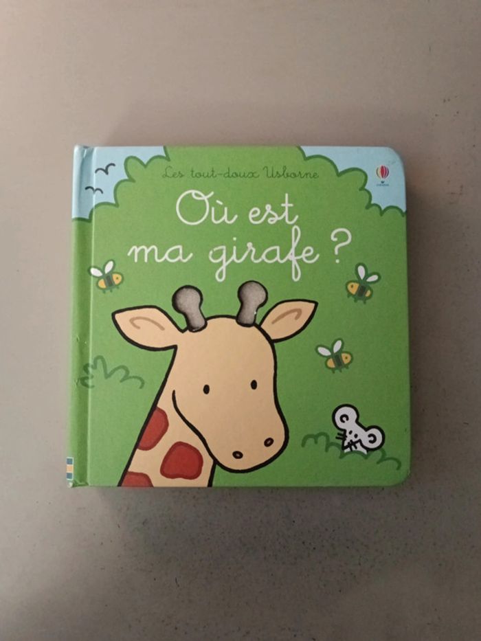 Où est ma girafe ? Les tout-doux Usborne