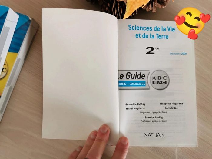 Livre cours et exercices SVT 2nd - photo numéro 3
