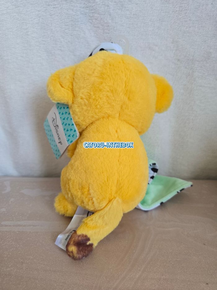 Doudou peluche avec couverture / Comforter Disney Roi Lion Simba the Lion King - photo numéro 3