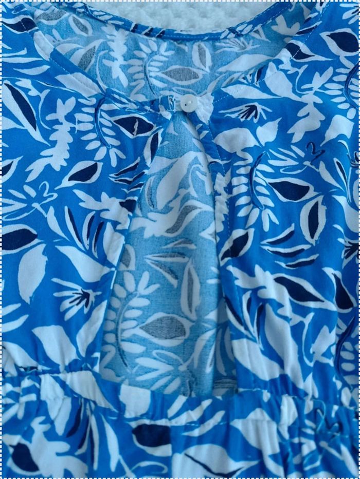 🔸Combinaison Combishort Fille bleu & blanc Gémo – 5 ans🔸 - photo numéro 8