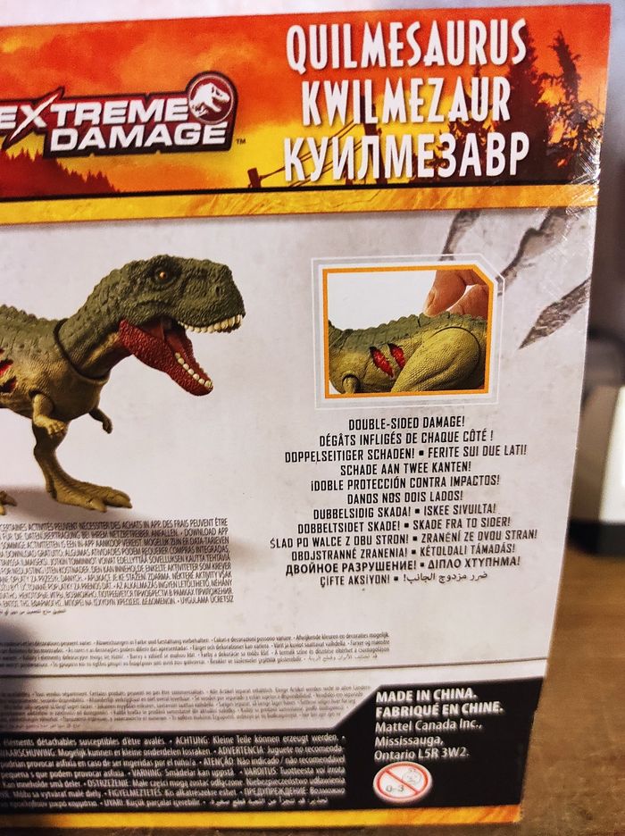 Jurassic World Figurine Dinosaure Quilmesaurus - photo numéro 3
