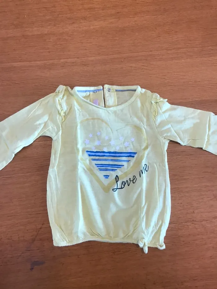 Lot 6 t-shirt manches longues 2 ans - photo numéro 11