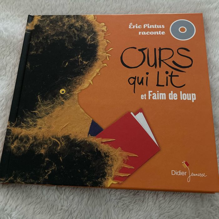 Livre CD, l’ours qui lit et faim de loup