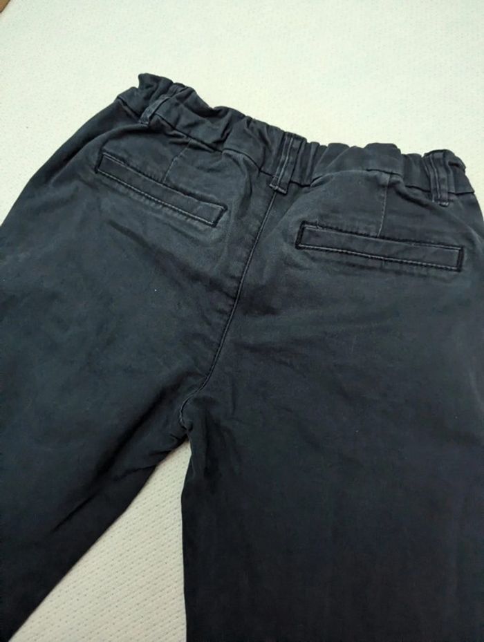 Pantalon Chino bleu marine 9 ans - photo numéro 5