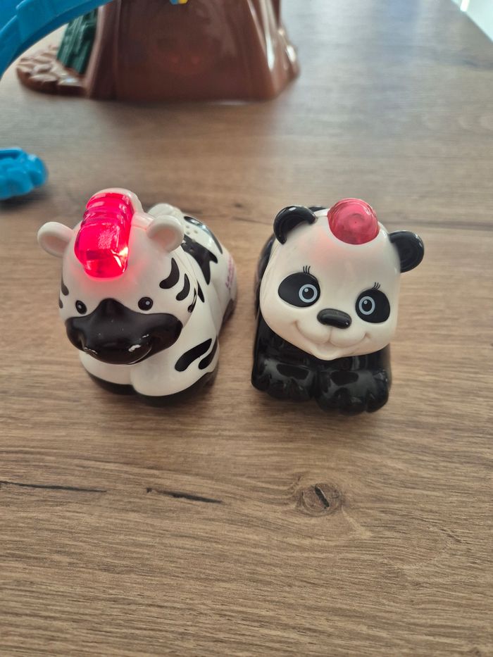 Cabane dans l'arbre tut tut animaux + zèbre et panda - photo numéro 4