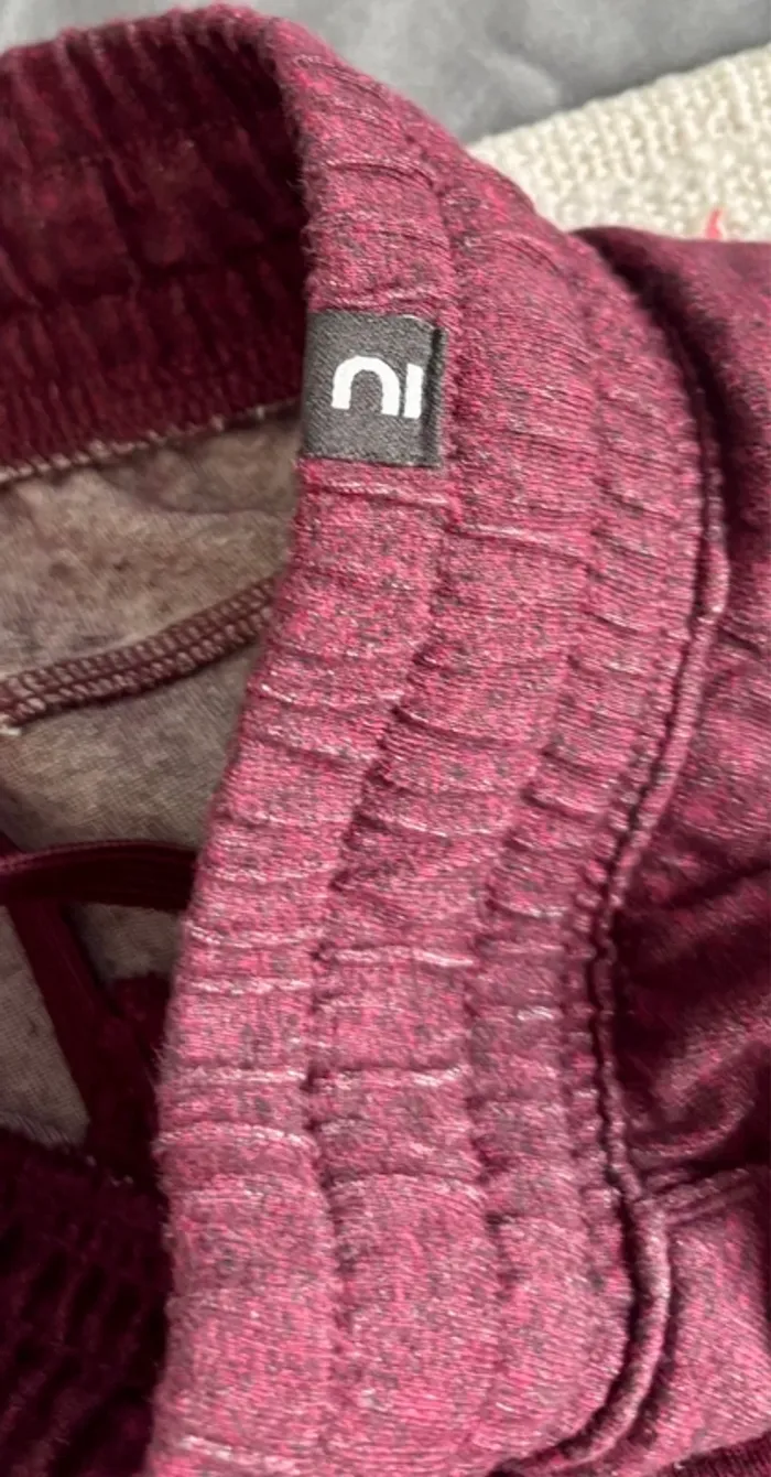Short bordeaux confortable Decathlon - Taille XL - photo numéro 6