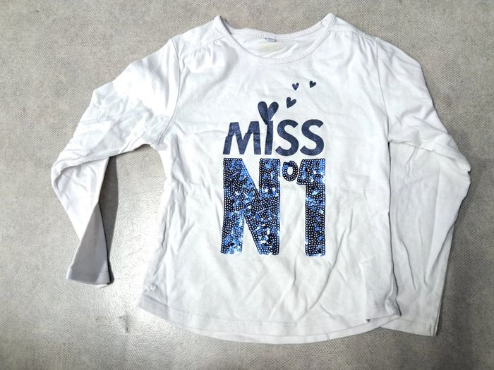 haut tee shirt manches longues fille 5 ans