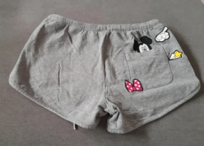 Short pyjama gris mickey undiz taille m - photo numéro 2
