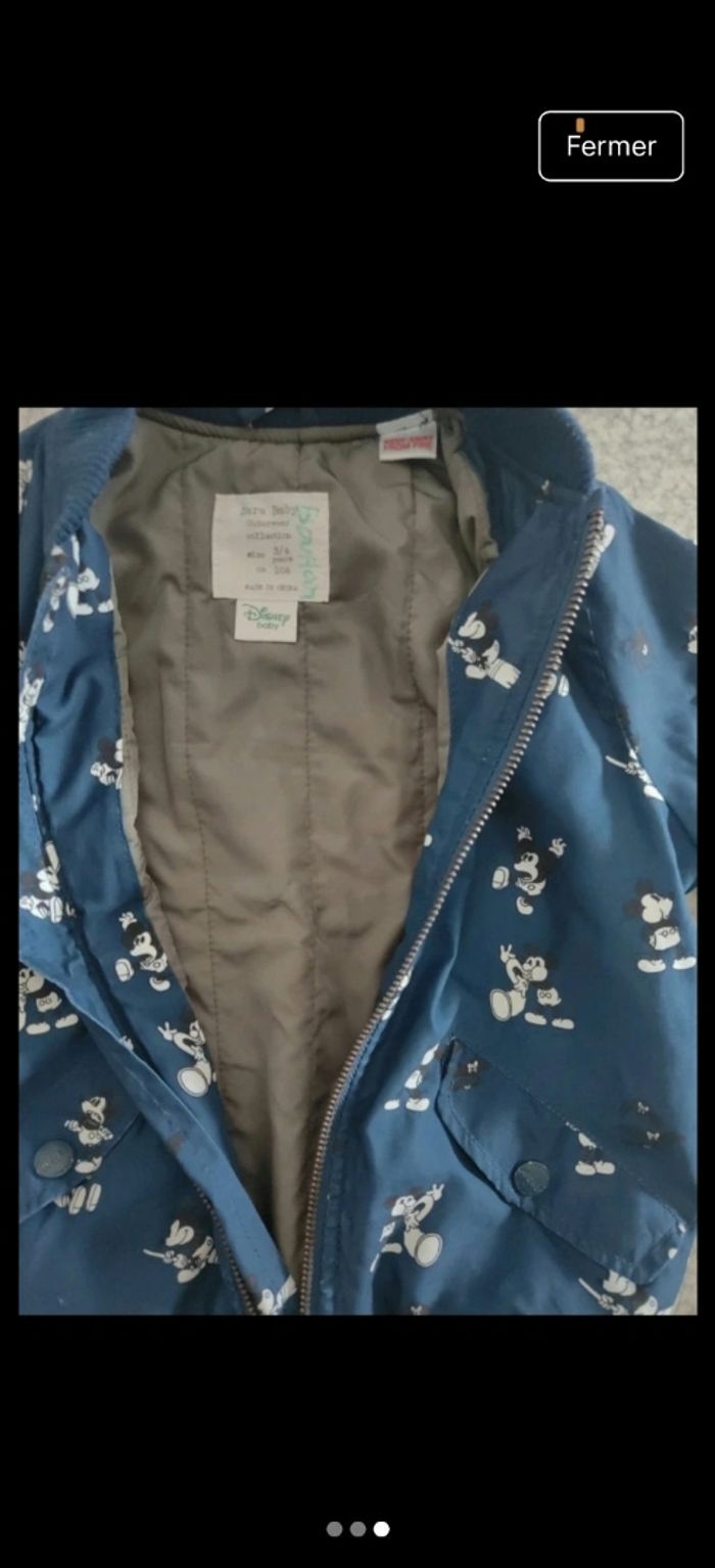 Blouson type bombers Zara Mickey - photo numéro 2