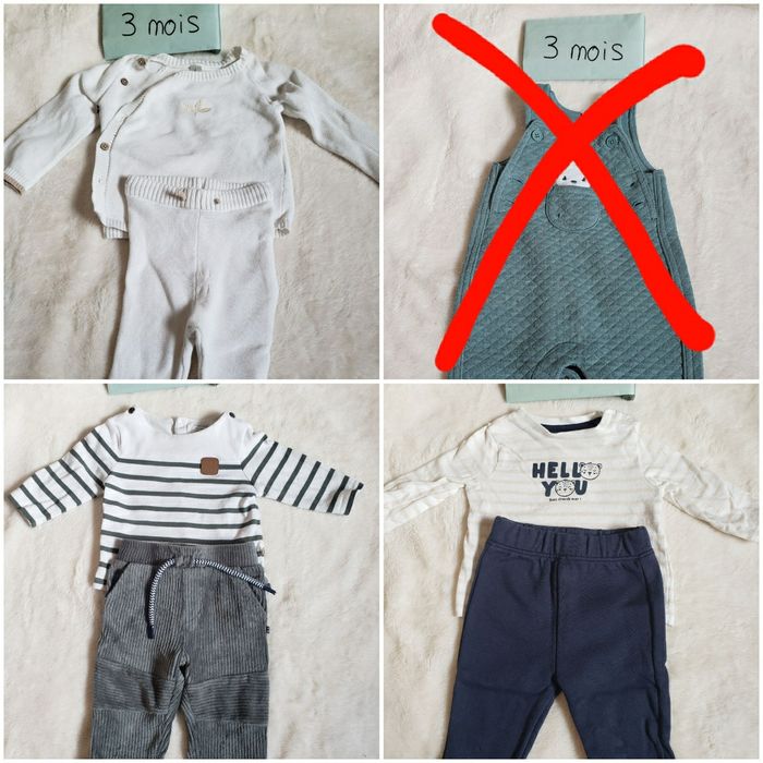 Lot vêtements taille 3mois hiver - photo numéro 4