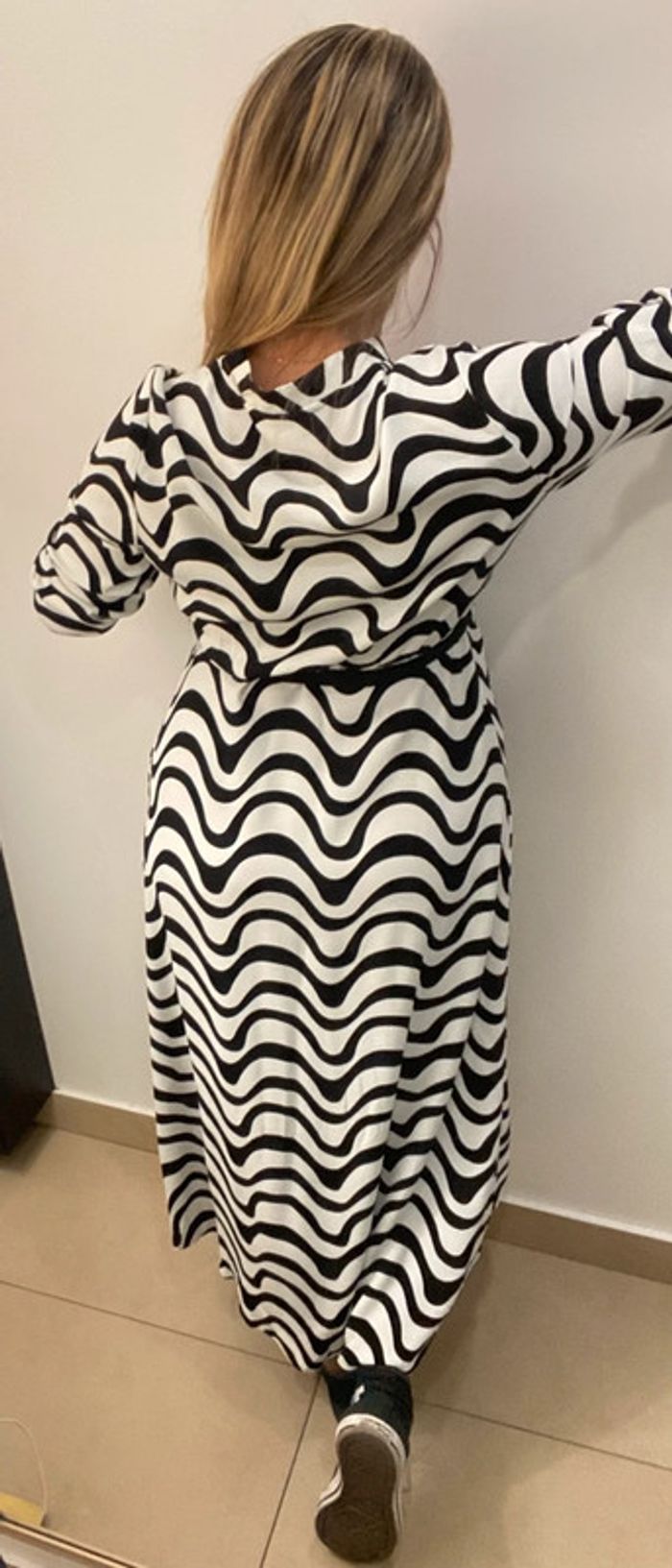 Superbe Robe Longue Imprimée Taille 40 - photo numéro 7