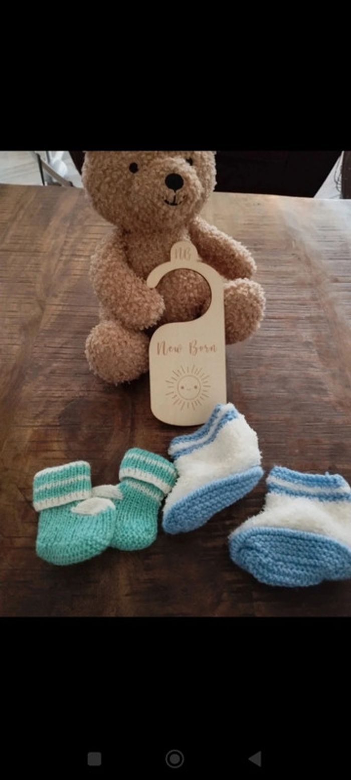 Lot six paires de chaussettes naissance - photo numéro 3