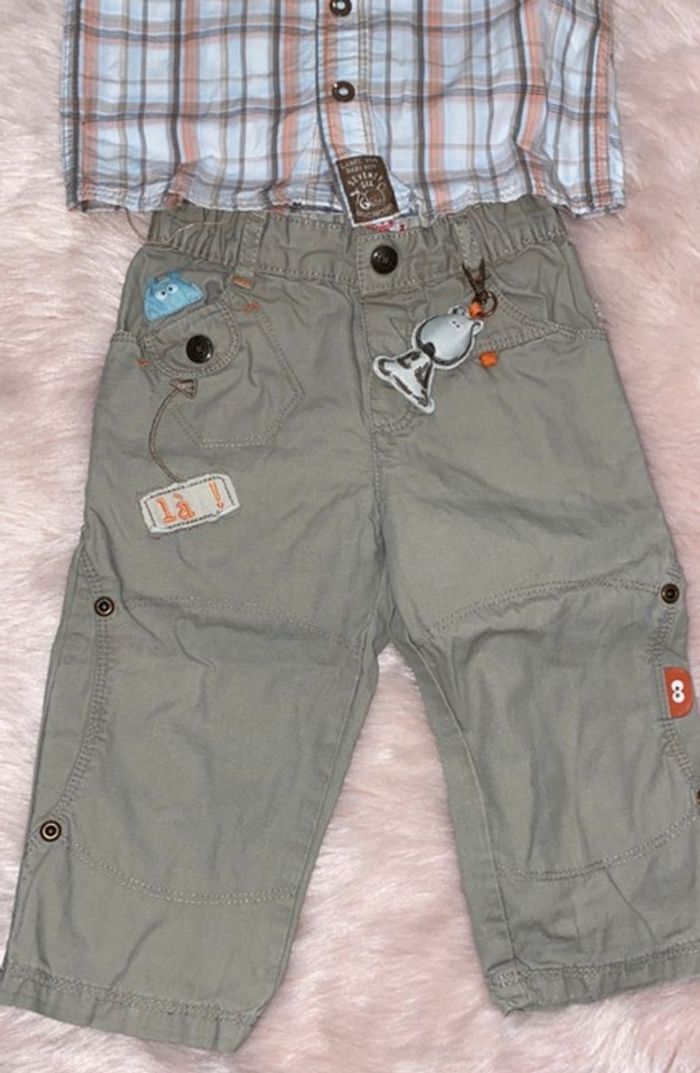 Ensemble chemise pantalon tape à l’œil - photo numéro 3