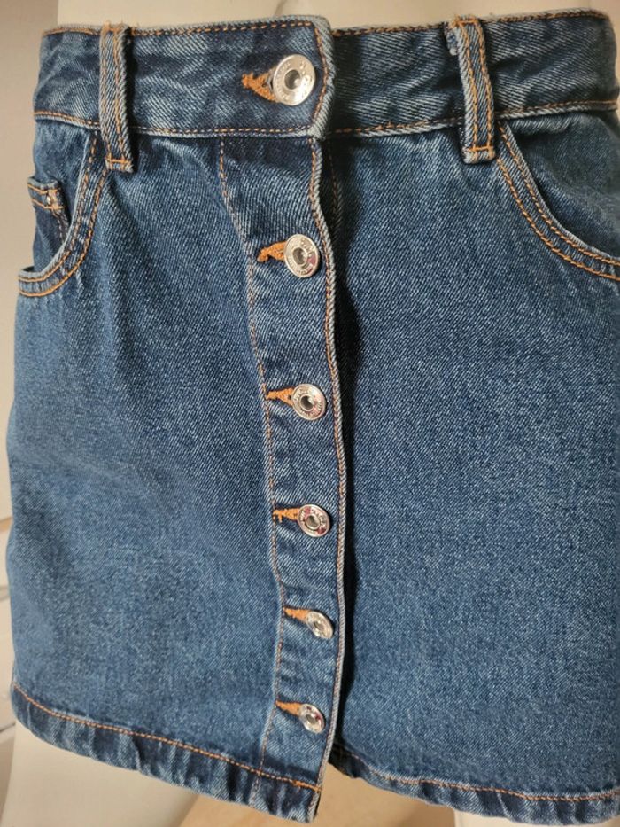 Jupe en jean t 40 - photo numéro 3