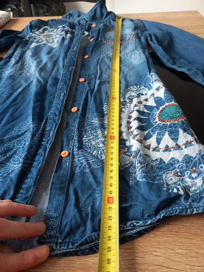 Chemise en jeans Desigual 11 ans - photo numéro 11