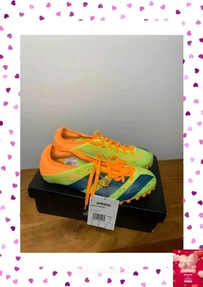 Adidas chaussures d’athlétisme sprinstar running neuf