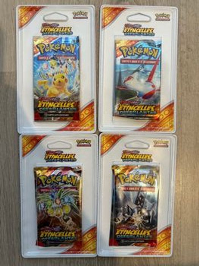 Artset Pokémon blister Étincelles déferlantes EV8