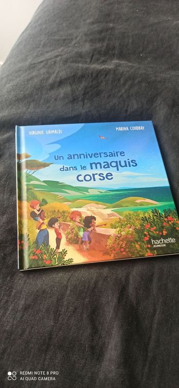 Livre un anniversaire dans le maquis Corse