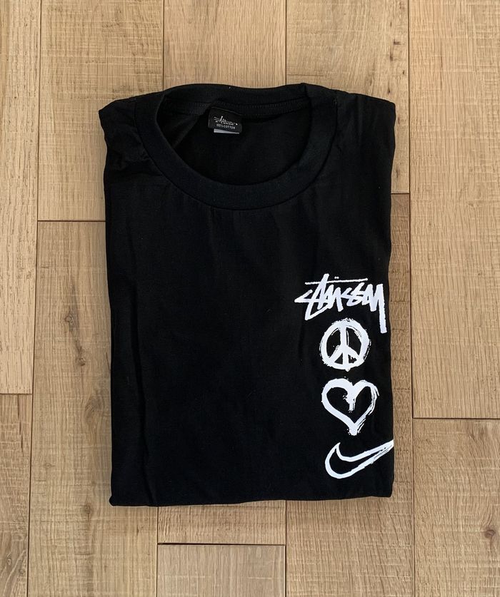 T-shirt Stüssy Nike noir - photo numéro 5