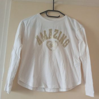 Tee shirt manche longue fille