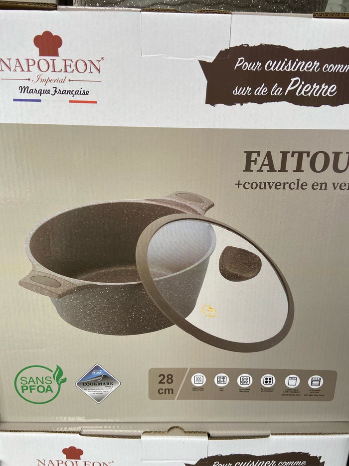 Faitout Napoleon neuf 28cm sans PFOA - photo numéro 2