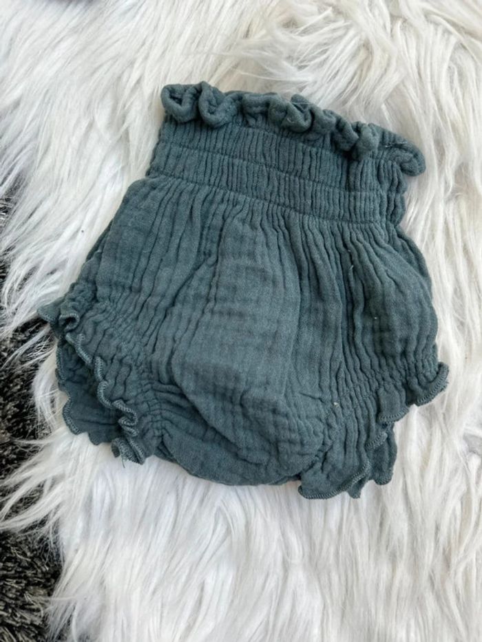 Bloomer gaze de coton  Zara - taille 3 mois - photo numéro 2