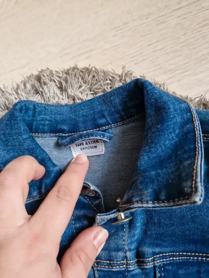 Veste en jean fille - photo numéro 5