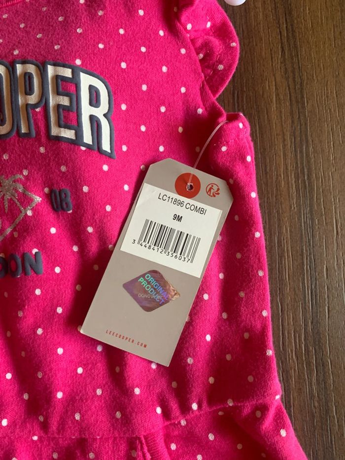 Combi short 9 mois fille Lee Cooper - photo numéro 5