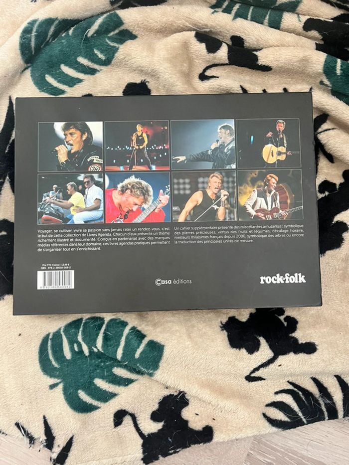 Livre agenda johnny Hallyday - photo numéro 2