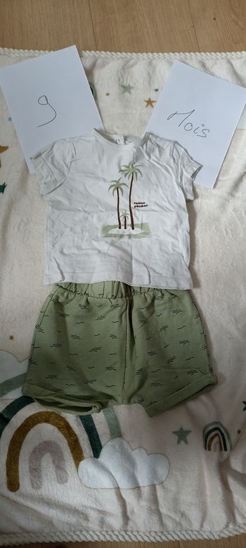 Ensemble short et tee-shirt