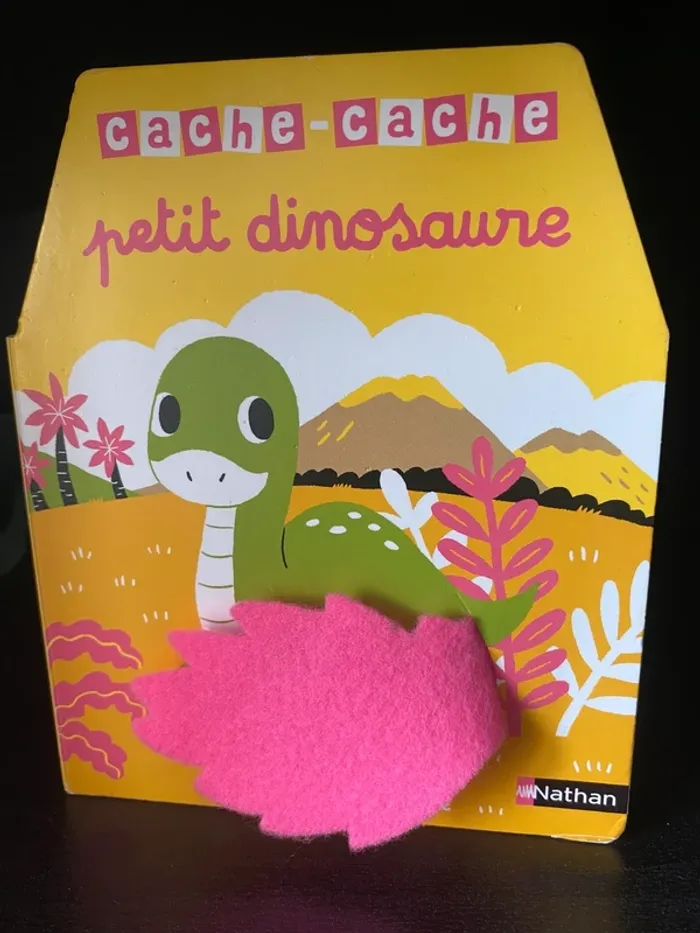 Cache cache petit dinosaure
